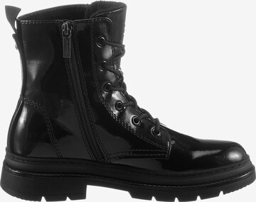 TAMARIS - Botines con cordones en negro