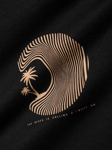 NAME IT Μπλουζάκι 'NKMZoko' σε μαύρο