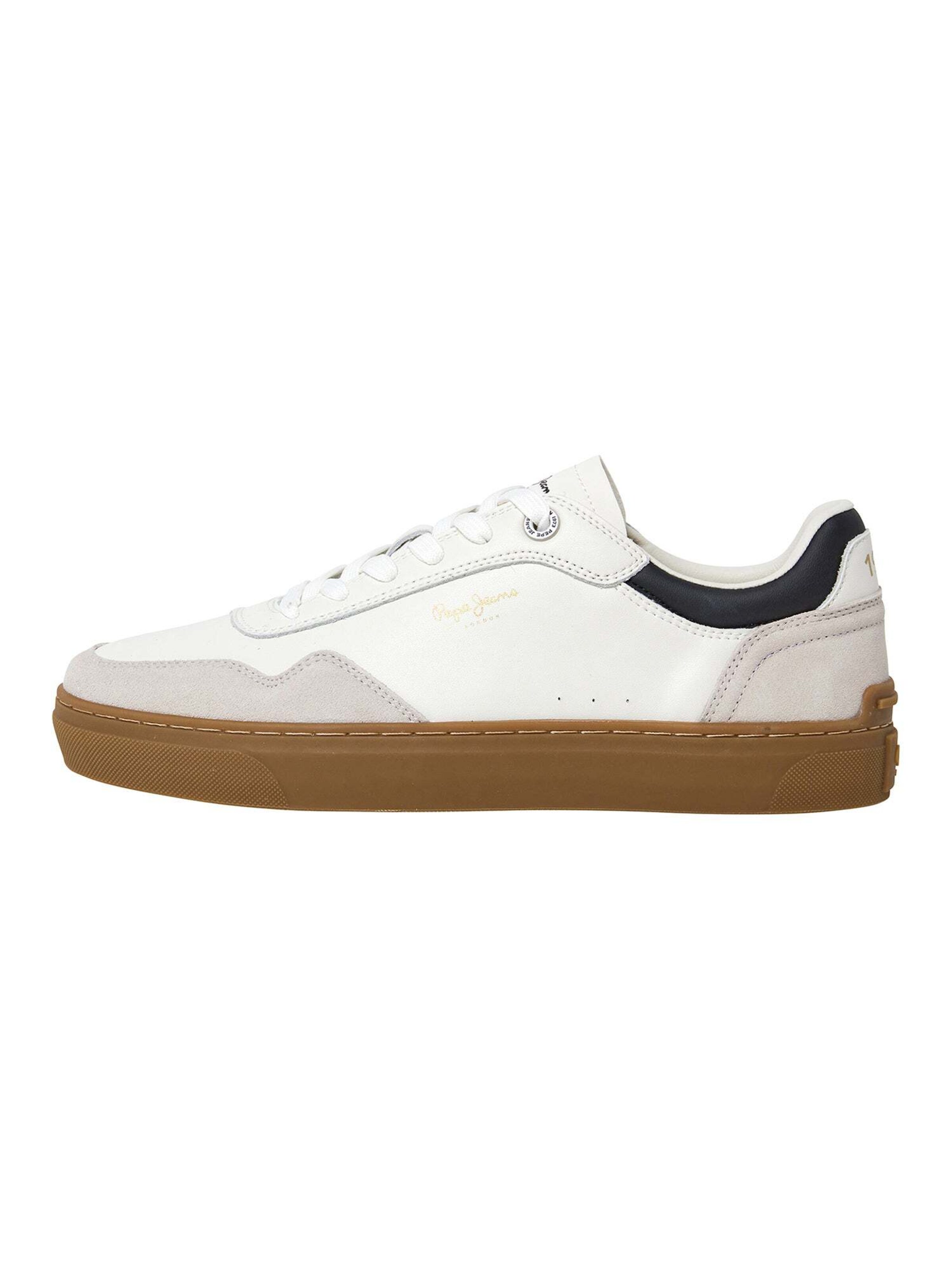 Pepe Jeans Sneaker 'Camden Collar' in Weiß: Vorderseite
