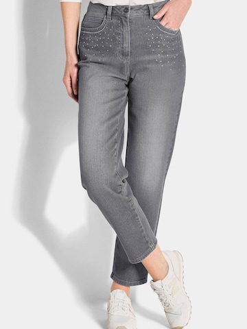 Goldner Regular Jeans 'Sara' in Grey: front