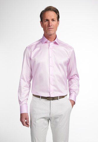 ETERNA Regular fit Overhemd in Roze: voorkant