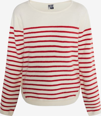 DreiMaster Maritim Neulepaita värissä ecru / punainen, Tuotenäkymä