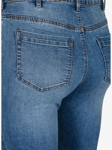 Skinny Jeans 'Amy' di Zizzi in blu