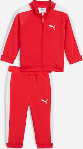 PUMA Sweat suit 'MINICATS T7 ALWAYS ON' in Red: front