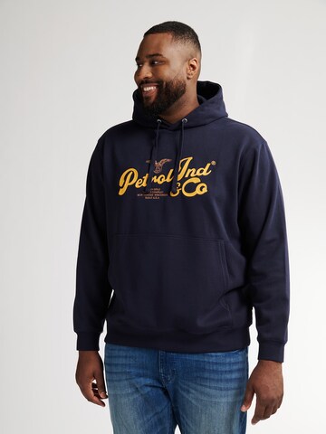 Petrol Industries Sweatshirt i blå: framsida