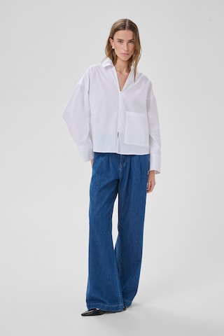 My Essential Wardrobe Bluse 'MWSunna' i hvid