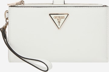 Porte-monnaies 'MERIDIAN' GUESS en gris : devant