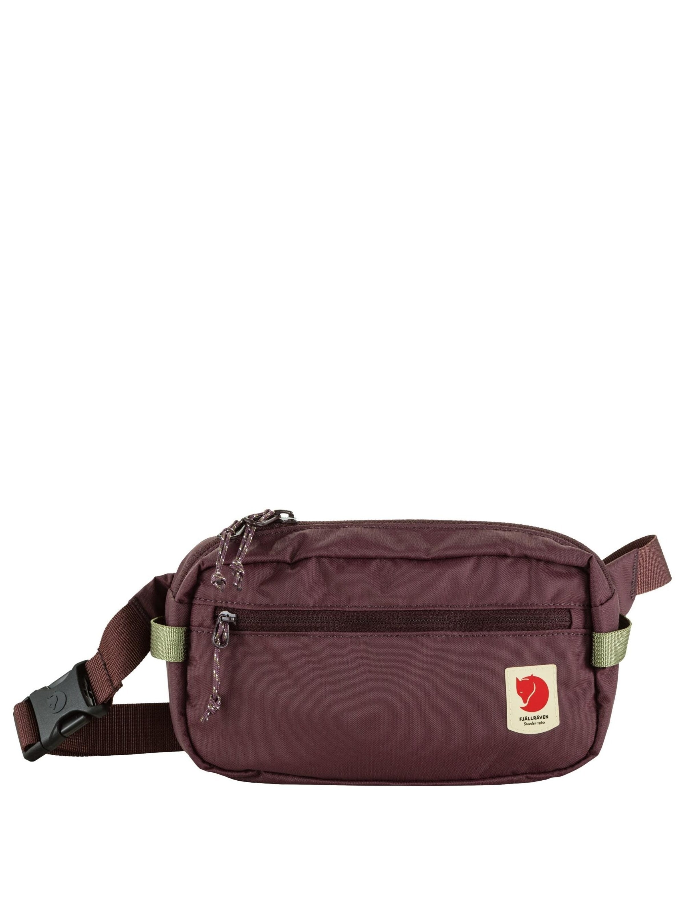 FJALLRAVEN Fanny Pack 'High Coast' in Purple: front