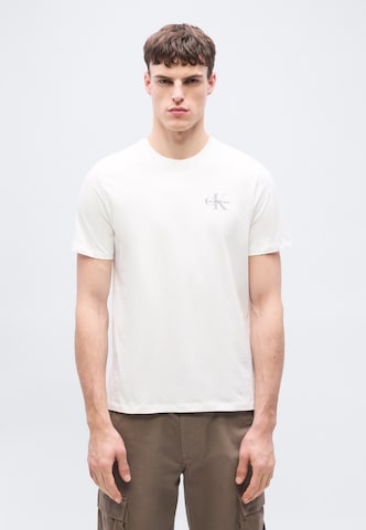 Calvin Klein Jeans Póló 'CLASSIC' - zöld: elől