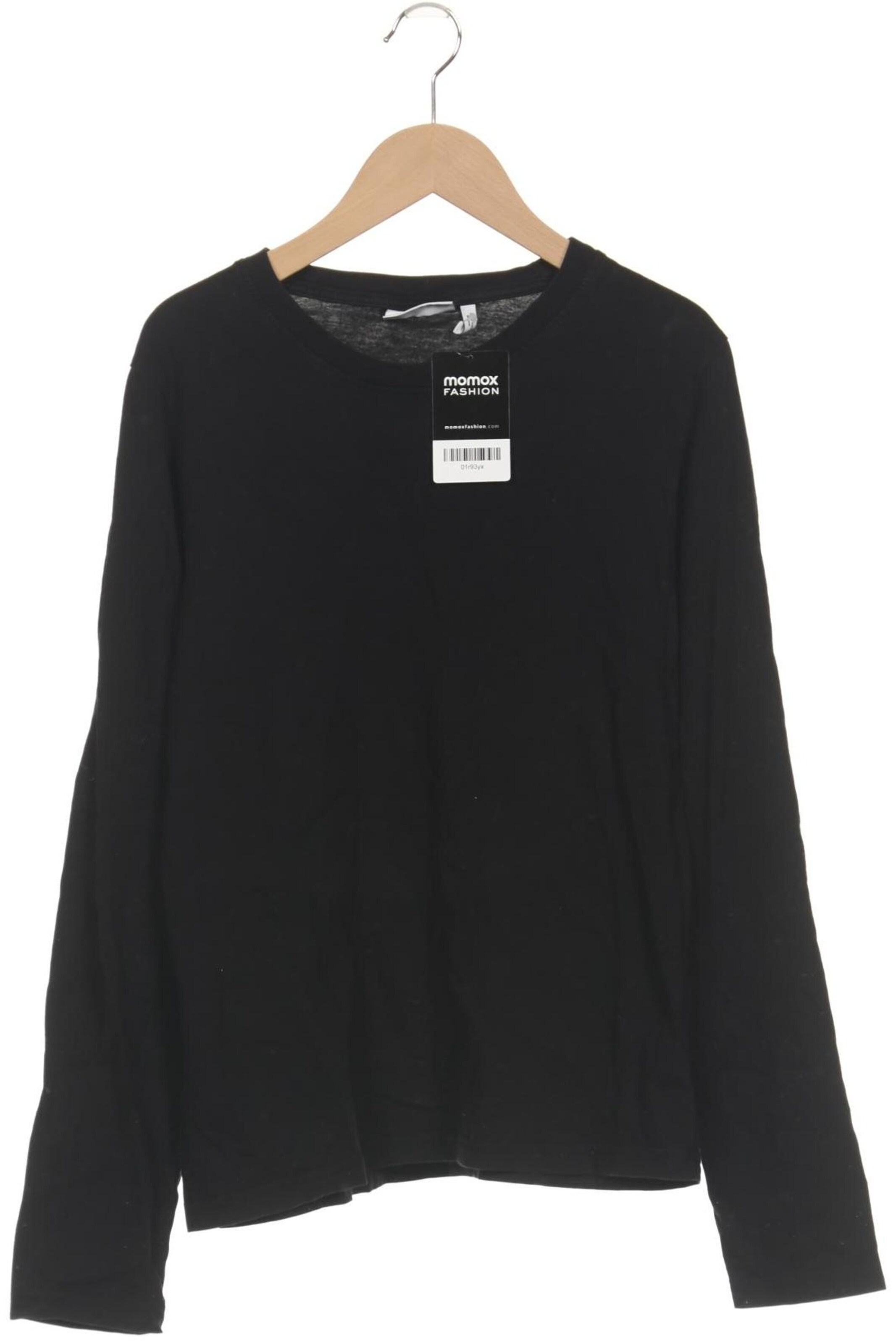 WEEKDAY Langarmshirt M in Schwarz: Vorderseite