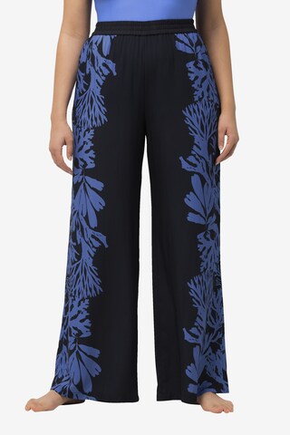 Wide Leg Pantalon Ulla Popken en bleu