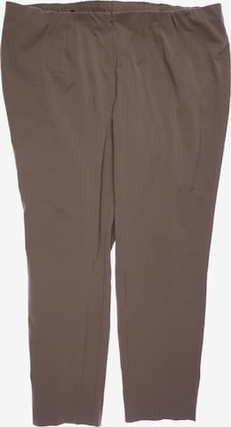 Ulla Popken Pants in 7XL in Brown: front