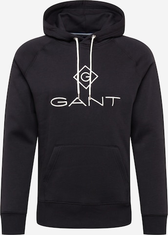 GANT Sweatshirt in Schwarz: predná strana