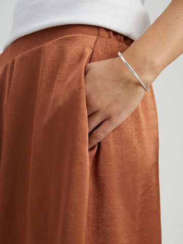 Jupe 'Odette' Peppercorn en marron