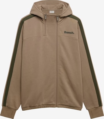 Veste de survêtement 'Bench X Superdry&Co' BENCH en beige : devant