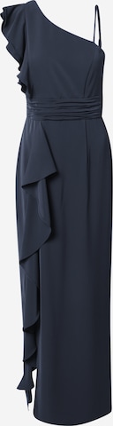 Robe de cocktail Vera Mont en gris : devant