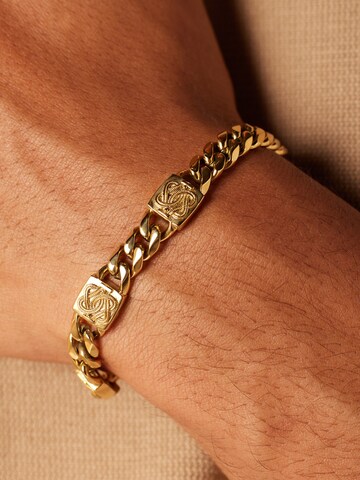 Lucardi Bracelet in Gold: front