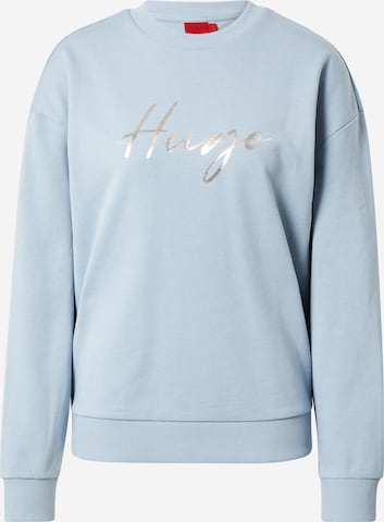 HUGO Red Sweatshirt 'Dakimara 1' i blå: forside