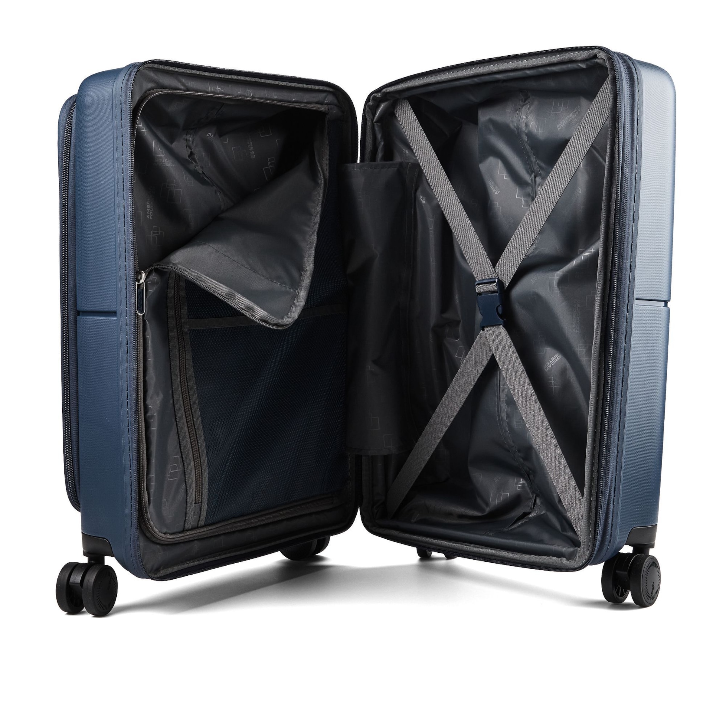 Trolley 'Dashpop' di American Tourister in blu