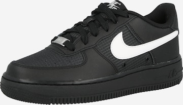 Nike Sportswear Tennarit 'Force 1' värissä musta: etupuoli