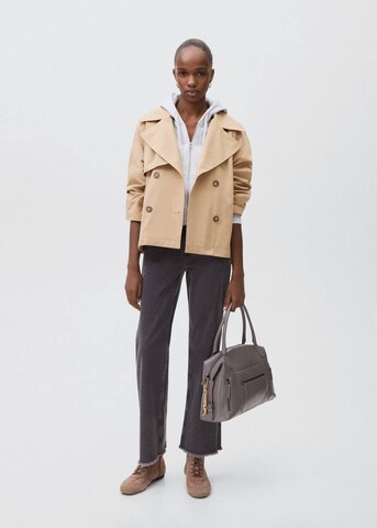MANGO TEEN Mantel 'Capa' in Beige