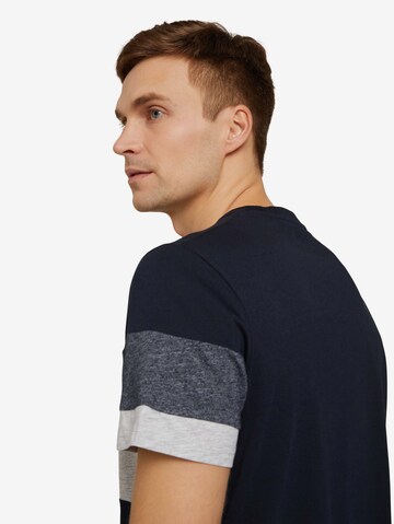 TOM TAILOR T-Shirt in Blau