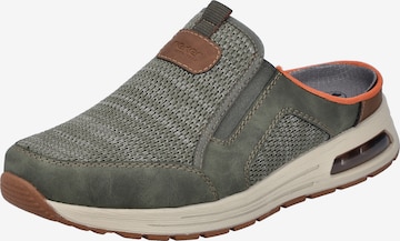 Rieker Clogs in Grün: Vorderseite