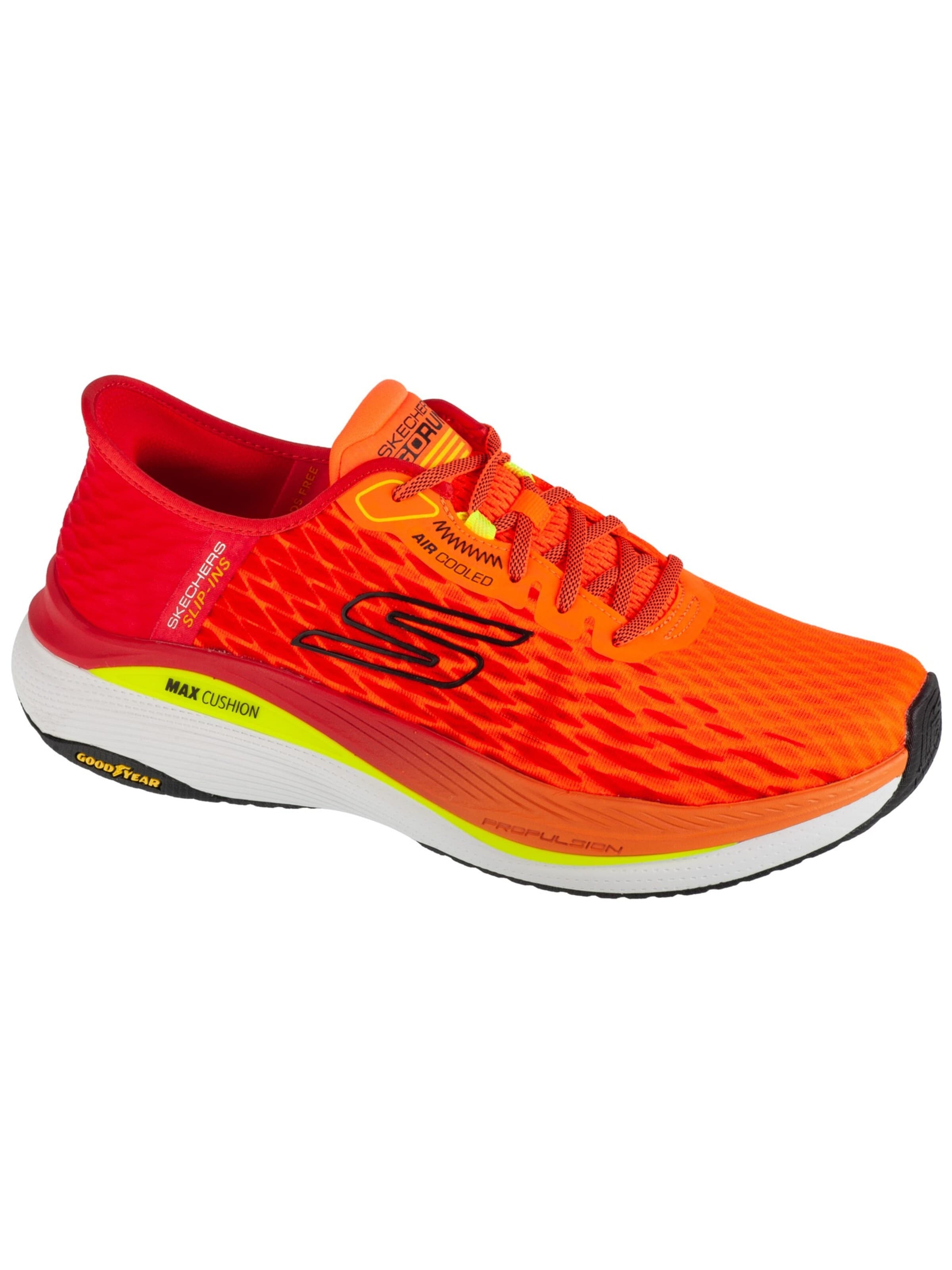 SKECHERS Loopschoen 'Skechers Slip-Ins: Max Cushioning Propulsion - Vitality' in Oranje: voorkant