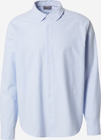 Coupe regular Chemise 'Henry' LeGer by Lena Gercke en bleu : devant