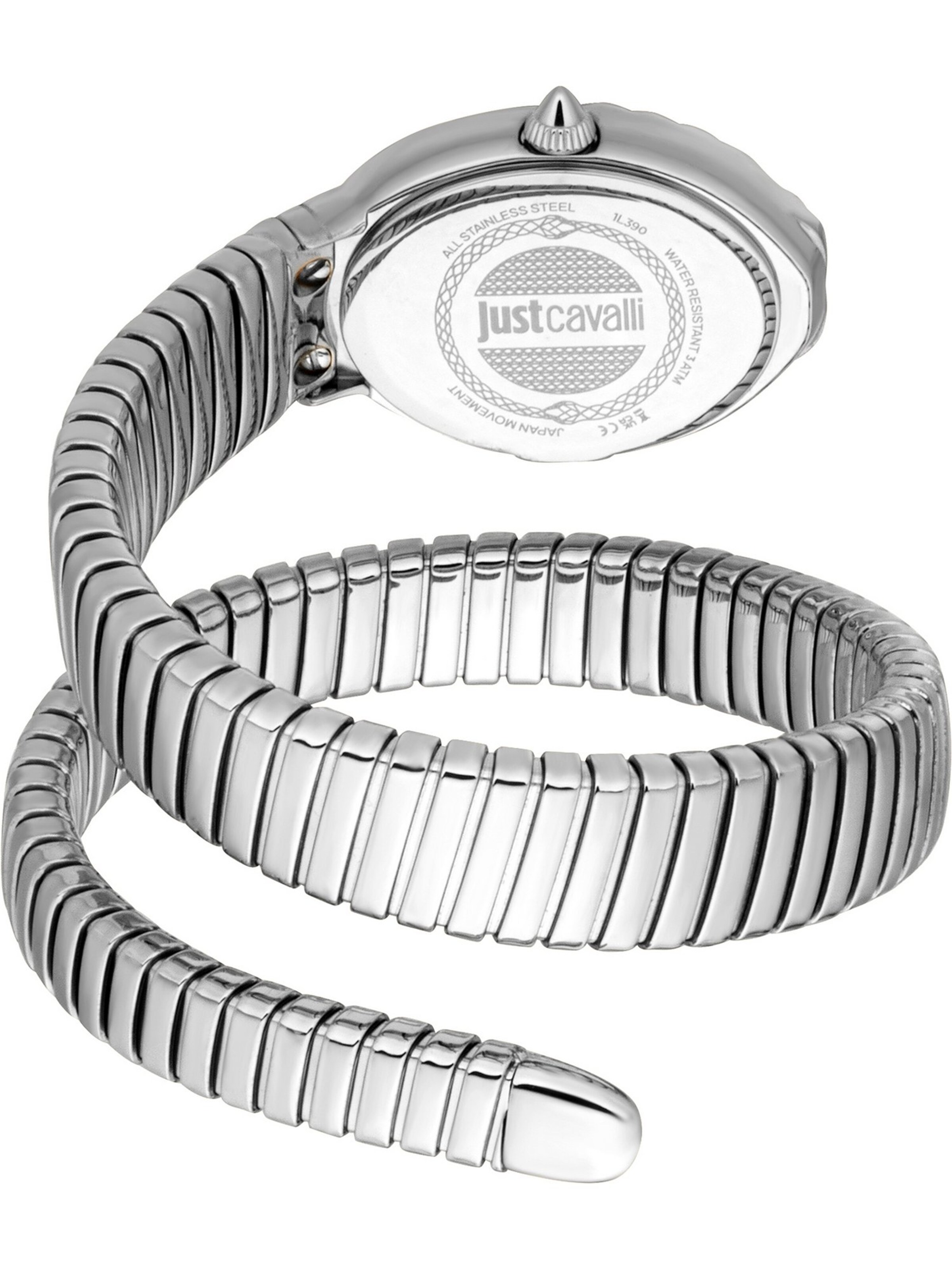 Just Cavalli Uhr in Silber