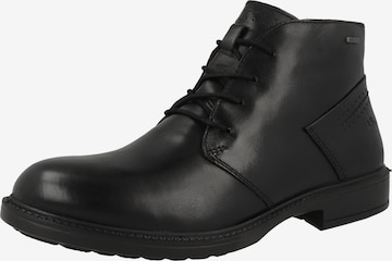 JOSEF SEIBEL Lace-Up Boots 'Harry' in Black: front