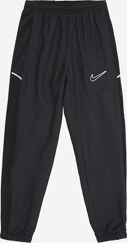 juoda NIKE Siaurėjantis Sportinės kelnės 'ACD25': priekis