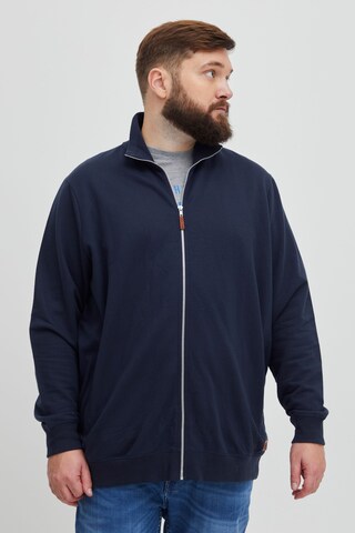 BLEND Zip-Up Hoodie 'Alio' in Blue: front