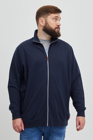 BLEND Zip-Up Hoodie 'Alio' in Blue: front