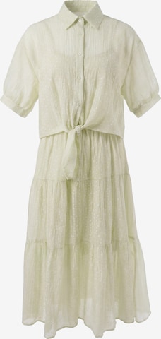 Usha - Vestido en verde: frente