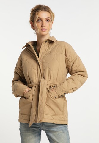 DreiMaster Vintage Übergangsjacke in Beige: predná strana