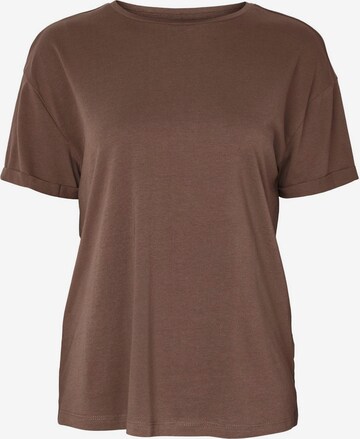 Noisy may Shirt 'Brandy' in Bruin: voorkant