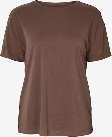 Noisy may Shirt 'Brandy' in Bruin: voorkant