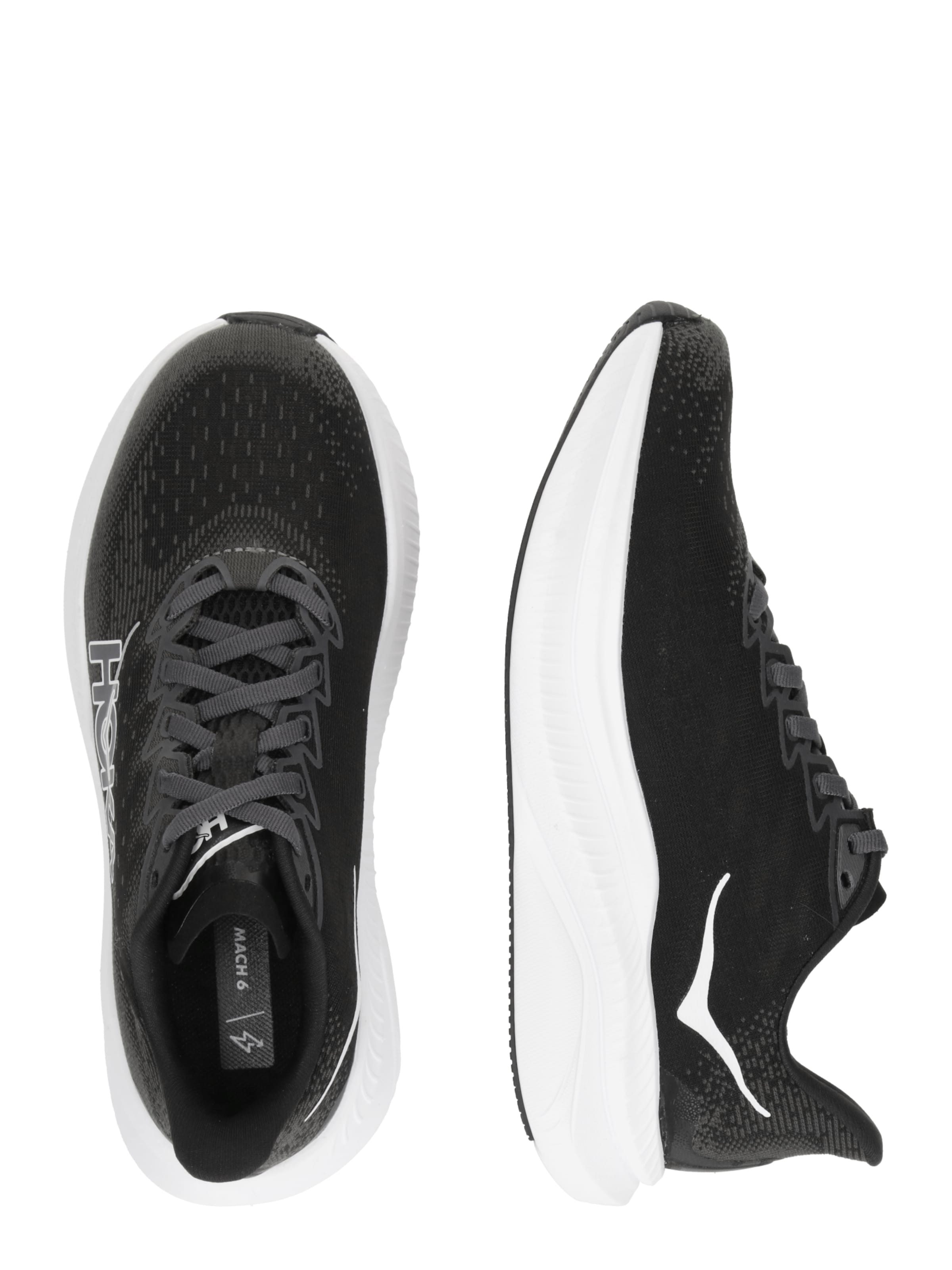 melns HOKA Skriešanas apavi 'W MACH 6'