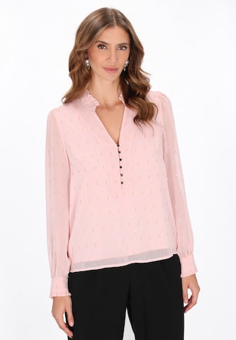 faina - Blusa en rosa: frente