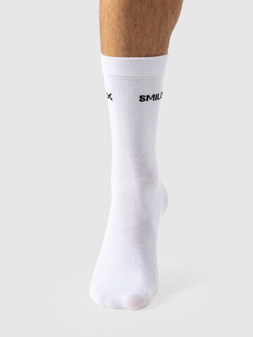 Chaussettes de sport 'Classic' Smilodox en blanc