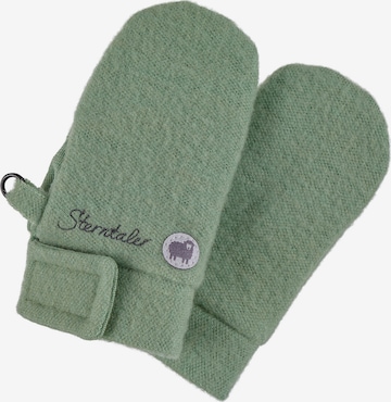 STERNTALER Gloves 'FÄUSTEL' in Green: front