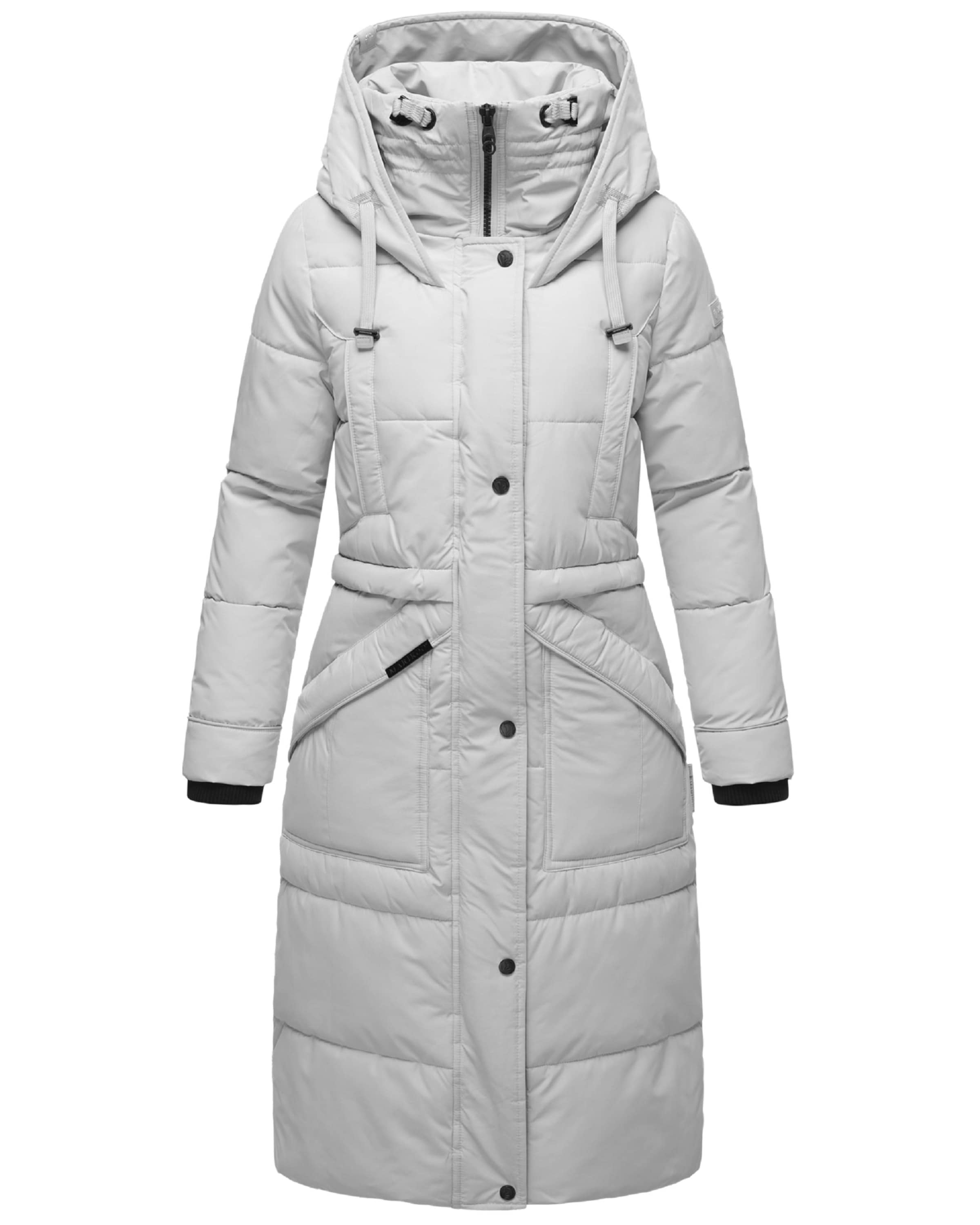 pilka MARIKOO Žieminis paltas 'Ayumii': priekis