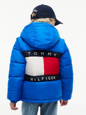TOMMY HILFIGER Winter jacket 'Heritage' in Blue