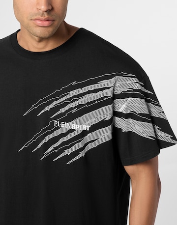 Plein Sport - Camiseta 'Scratch' en negro