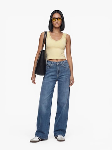 VERO MODA Topp 'VMRosa' i gul