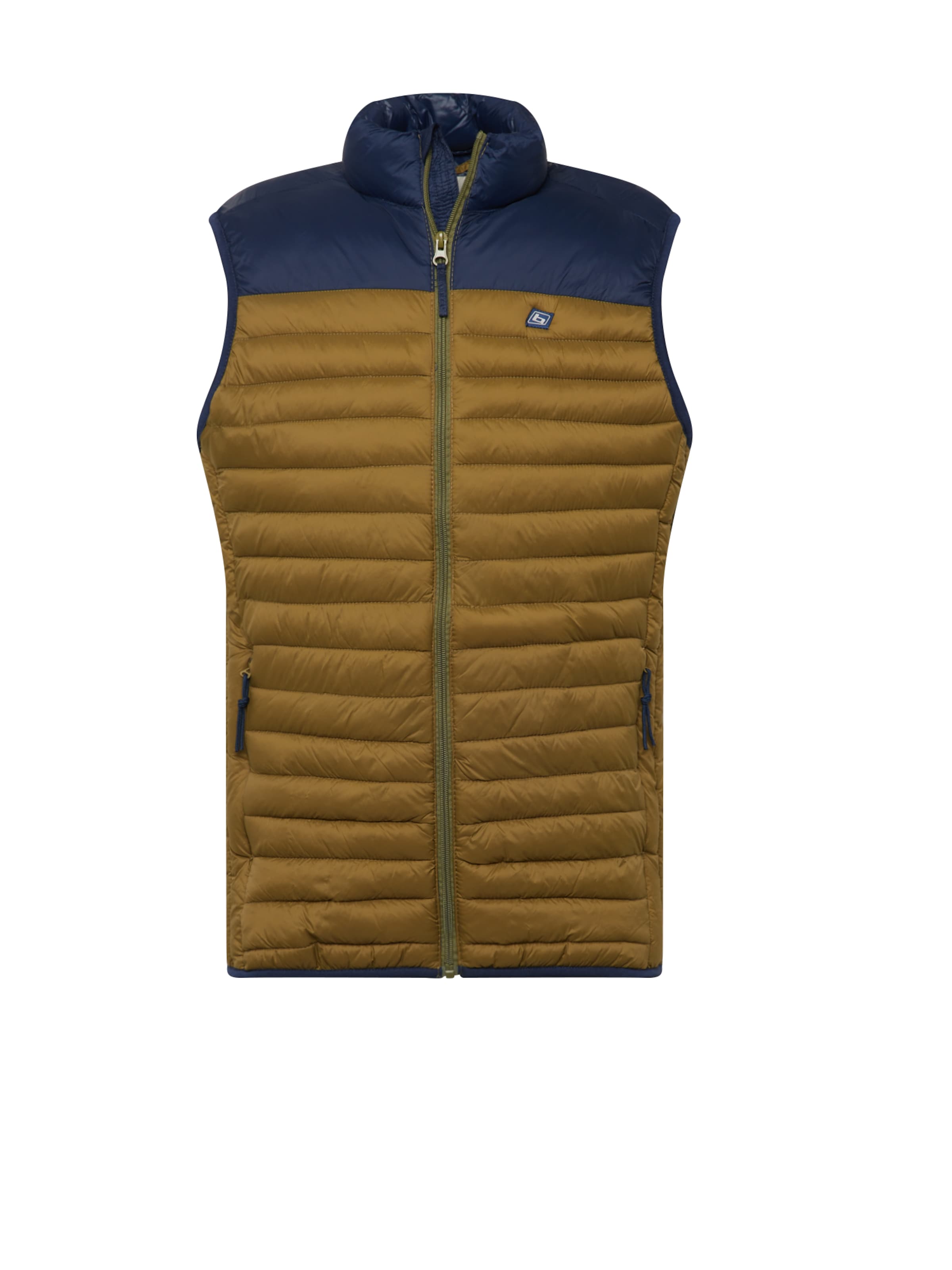 Gilet di BLEND in marrone: frontale