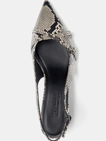 Pull&Bear Slingback pumps in Beige