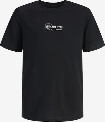 JJ Rebel Shirt 'JREBZAKI' in Zwart: voorkant