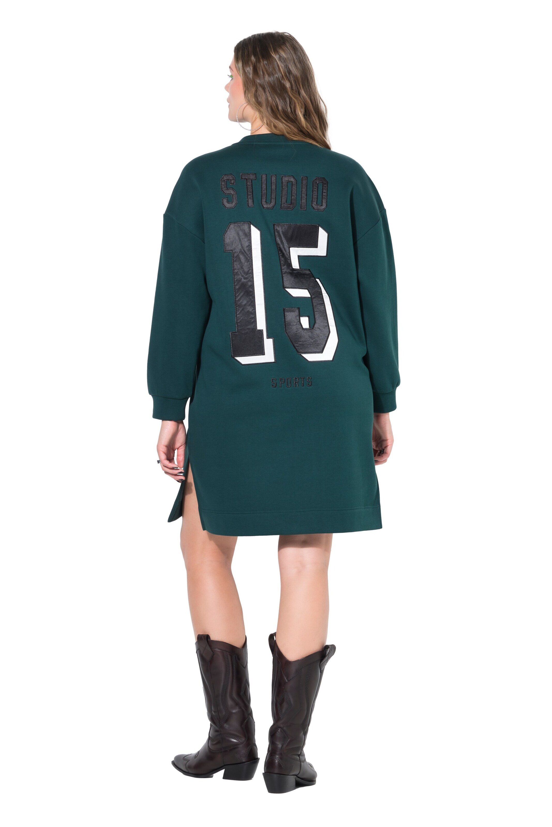 Studio Untold Oversized jurk in Groen